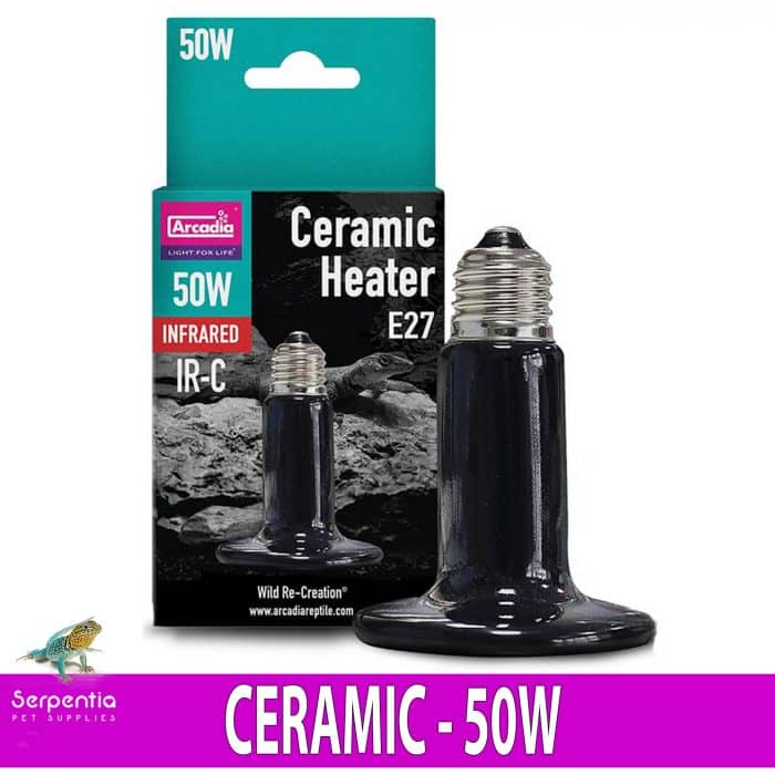 Ceramic Heat Lamp 50 watts