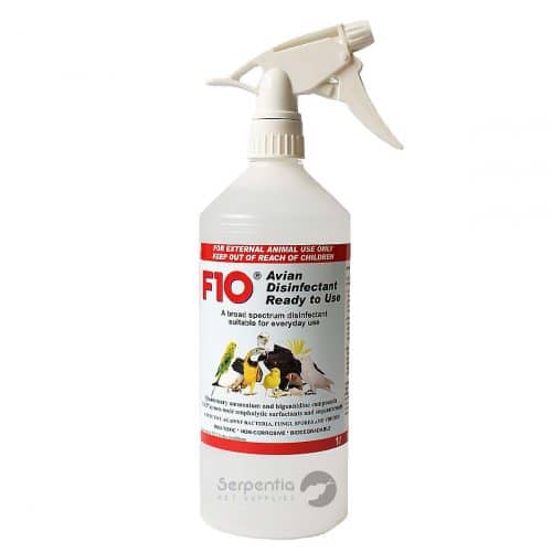 F10 Avian Disinfectant Ready To Use Spray 1 litre