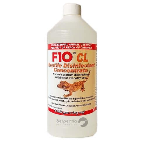 F10 CL Reptile Veterinary Disinfectant Concentrate 1 litre