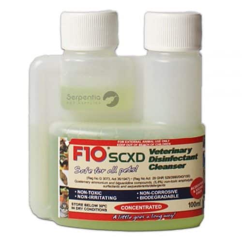 F10 SCXD Veterinary Disinfectant Cleanser Concentrate 100ml