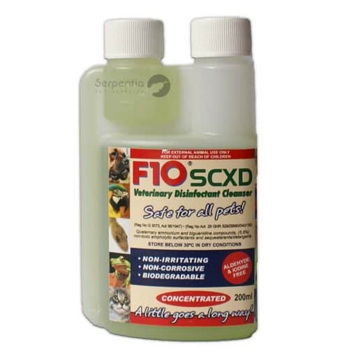 F10 SCXD Veterinary Disinfectant Cleanser Concentrate 200ml