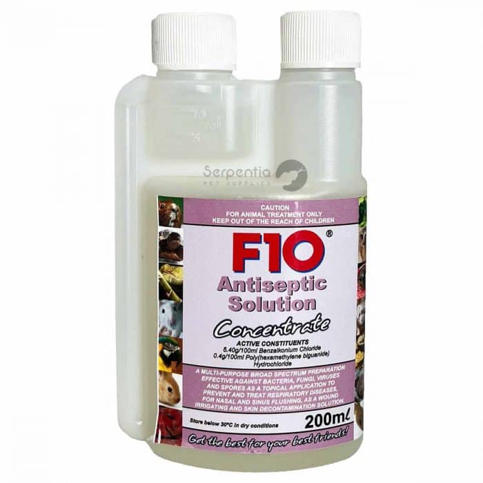 F10 Antiseptic Solution Concentrate 200ml