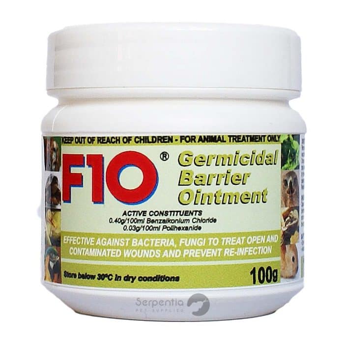 F10 Germicidal Barrier Ointment 100g Jar