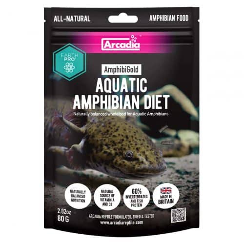 Arcadia EarthPro AmphibiGold Aquatic Amphibian Diet 80g