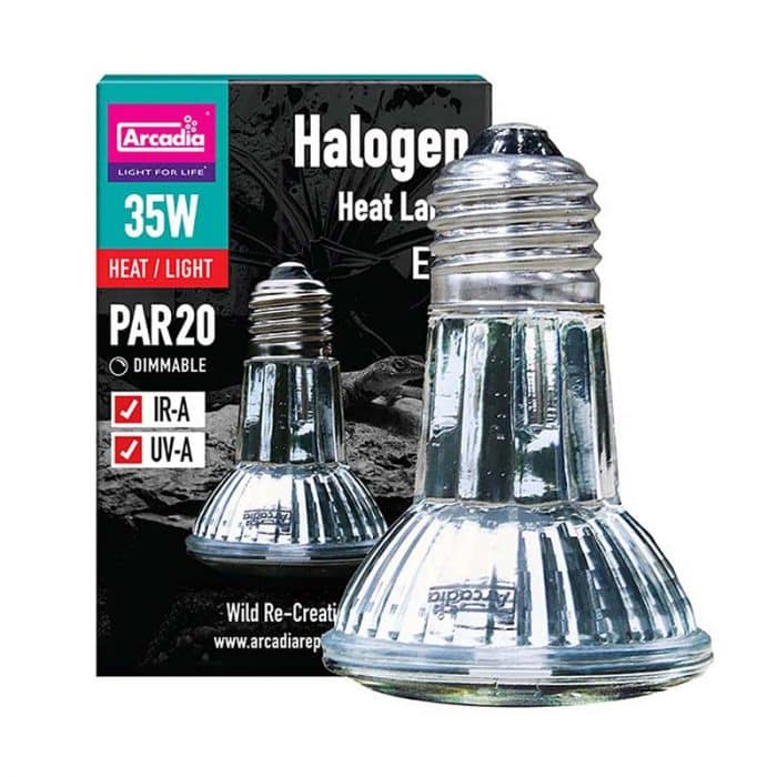 Arcadia Halogen Basking Heat Lamps - Ideal Energy Efficient Basking Lamp For Your Reptiles