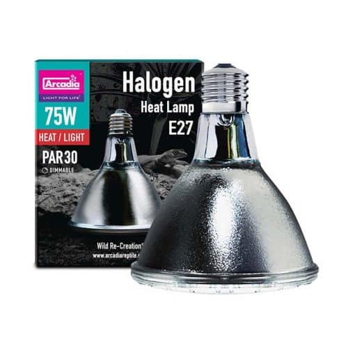 Arcadia Halogen Basking Heat Lamps Project Heat & Light With A Wide Beam Angle | An Ideal Energy Efficient Basking Lamp For Your Reptiles
