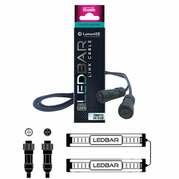 Arcadia LumenIZE Link Cable – LED Bar to LED Bar (1.2m) - Image 2