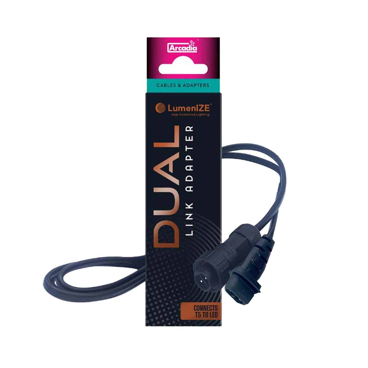 Arcadia Lumenize ProT5 to LED Bar Dual Link Cable