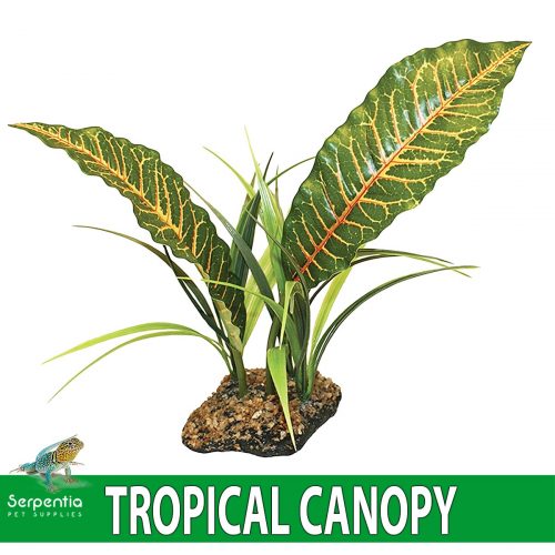 Komodo Tropical Canopy Artificial Plant For Vivarium Decoration