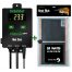 Habistat Pro Mat Stat Black with LCD Display and 20 watt Habistat Heat Mat Bundle