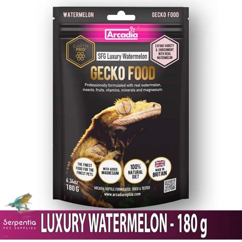 Arcadia Sticky Foot Gold Luxury Watermelon 180g complete gecko food