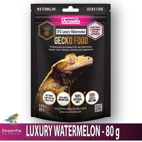 Arcadia Sticky Foot Gold Luxury Watermelon 80g complete gecko food