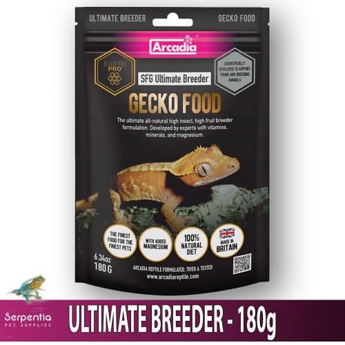 Arcadia Sticky Foot Gold Ultimate Breeder 180g complete gecko food
