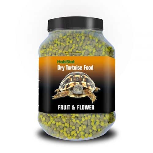 HabiStat Tortoise Food Fruit and Flower 800g jar