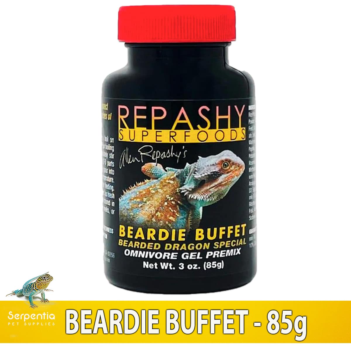 Repashy Beardie Buffet 85g omnivore reptile gel diet jar