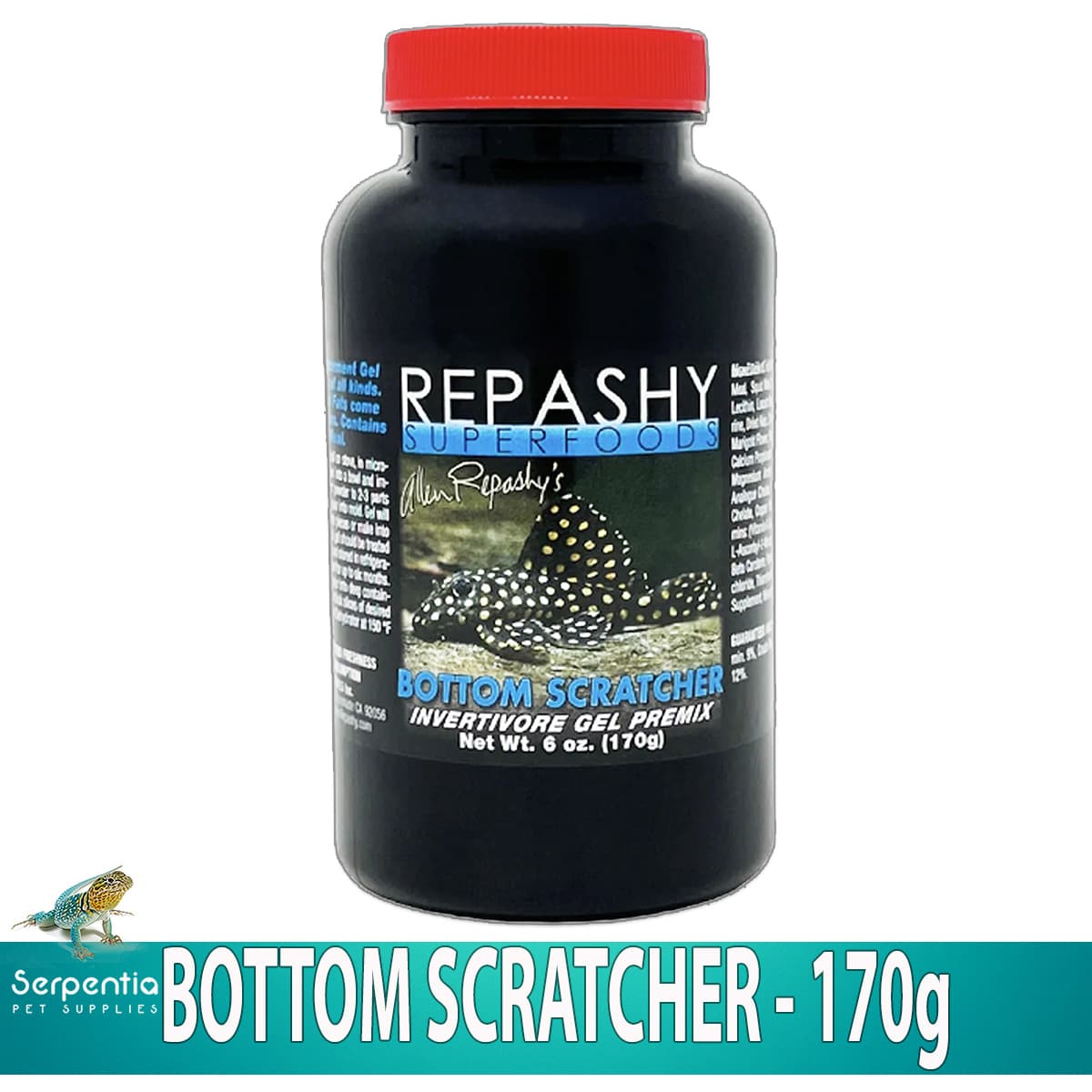 Repashy Bottom Scratcher 170g pleco catfish and loach gel fish food