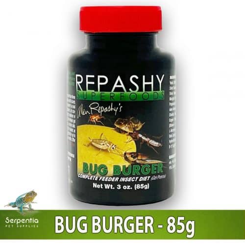 Repashy Bug Burger 85g complete gut-load gel diet for feeder insects