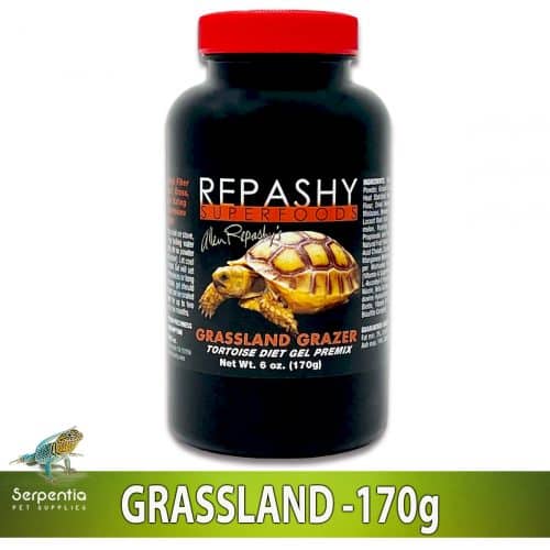 Repashy Grassland Grazer 170g high-fibre herbivore reptile gel diet jar