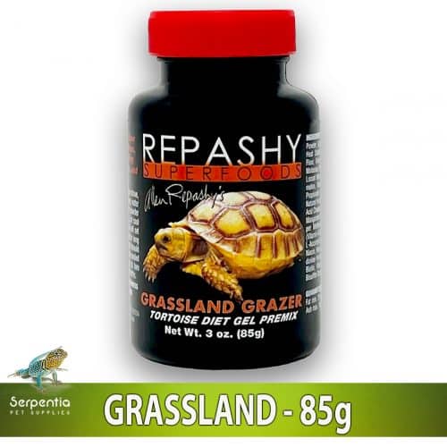 Repashy Grassland Grazer 85g high-fibre herbivore reptile gel diet jar