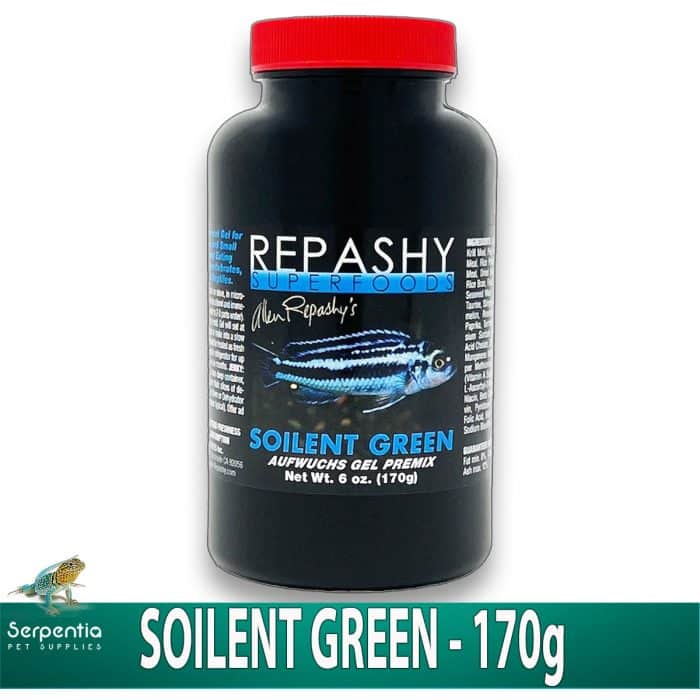 Repashy Soilent Green 170g algae and biofilm grazing gel fish food