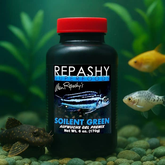 Repashy Soilent Green 170g prepared gel fish food for plecos otocinclus and algae eating species