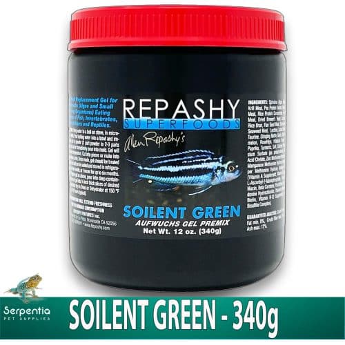 Repashy Soilent Green 340g algae and biofilm grazing gel fish food