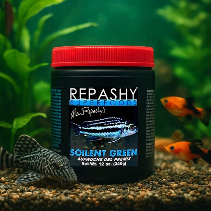 Repashy Soilent Green 340g prepared gel fish food for plecos otocinclus and algae eating species
