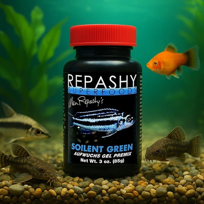 Repashy Soilent Green 85g prepared gel fish food for plecos otocinclus and algae eating species