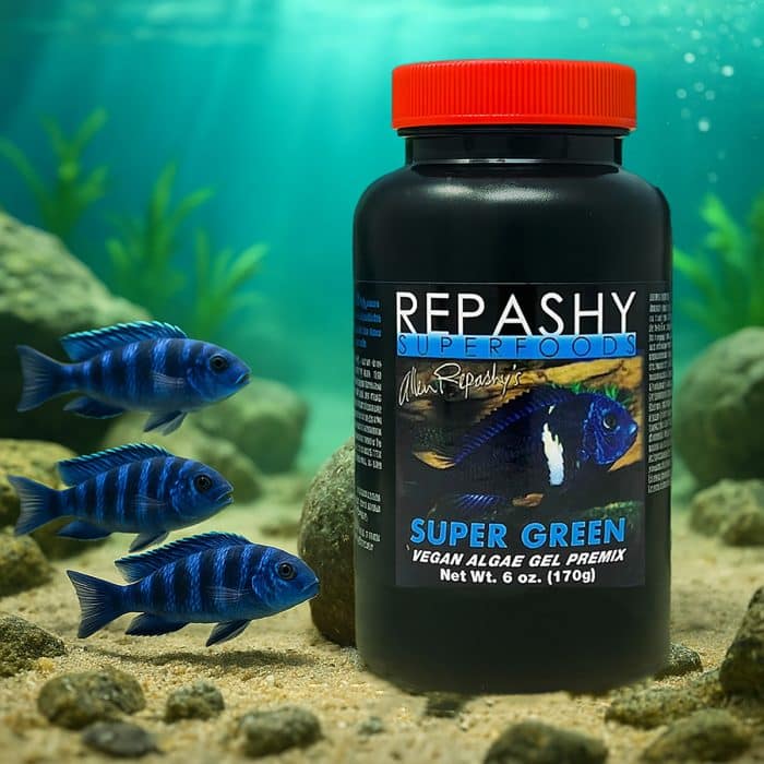 Repashy Super Green 170g prepared gel fish food for plecos mbuna and herbivorous species