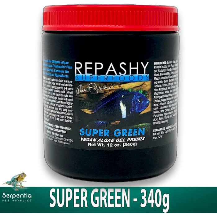 Repashy Super Green 340g herbivore and algae grazing gel fish food
