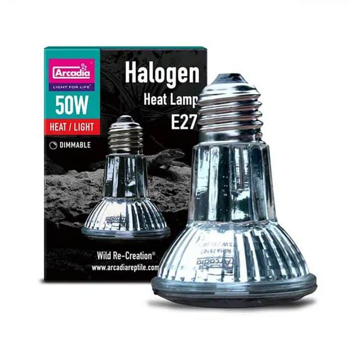 Arcadia Halogen Basking Heat Lamp 50W