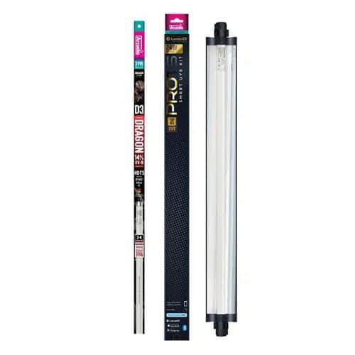 Arcadia LumenIZE Pro T5 Dragon 14% UVB 39W lighting kit with HO-T5 tube and app-controlled smart fixture