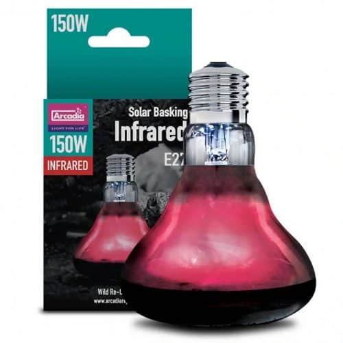 Arcadia Solar Basking Infrared 150W Reptile Heat Lamp