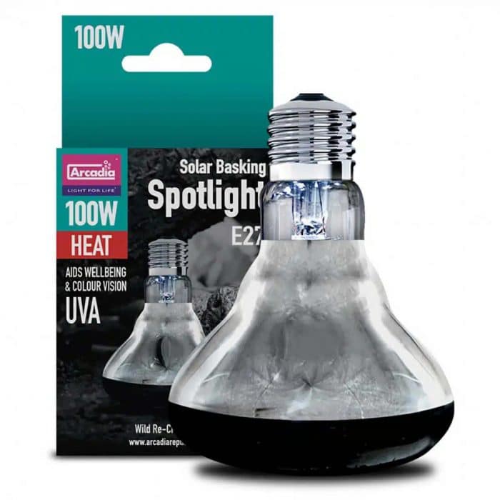 Arcadia Solar Basking Spotlight 100W Reptile Heat Lamp