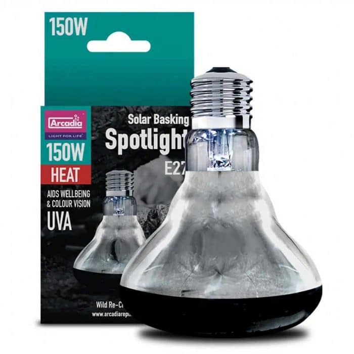 Arcadia Solar Basking Spotlight 150W Reptile Heat Lamp