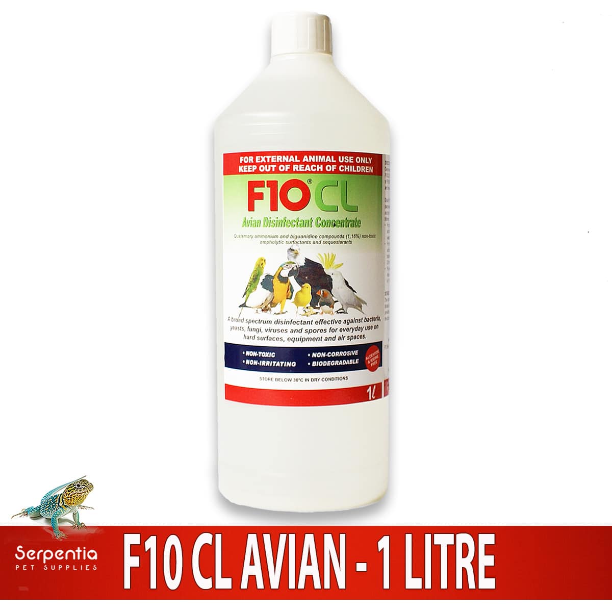 F10 CL Avian Disinfectant Concentrate 1 Litre bottle