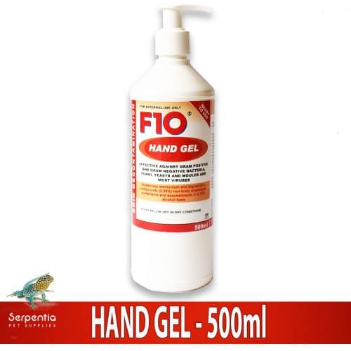 F10 Disinfectant Hand Gel 500ml
