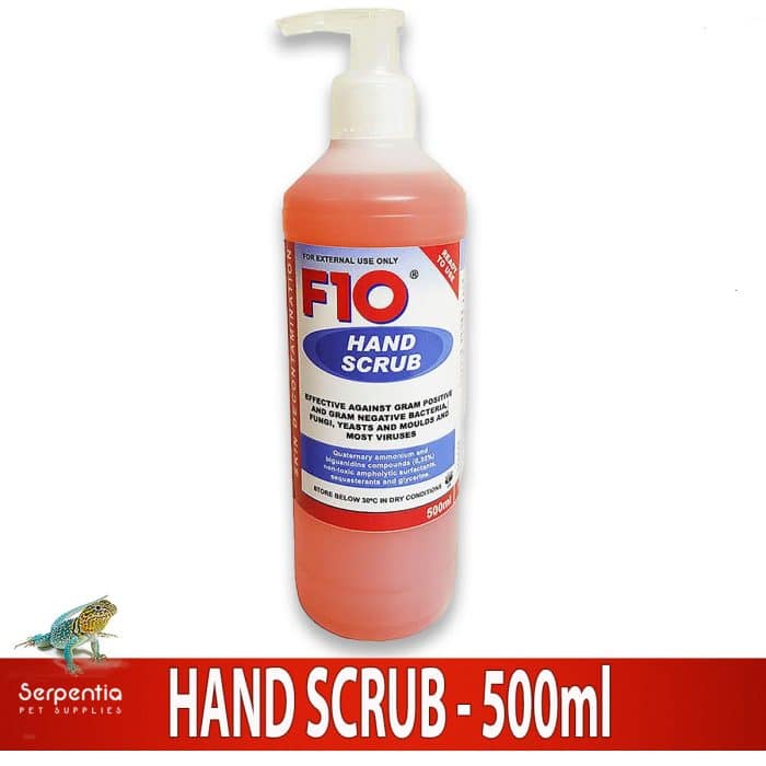 F10 Disinfectant Hand Scrub 500ml