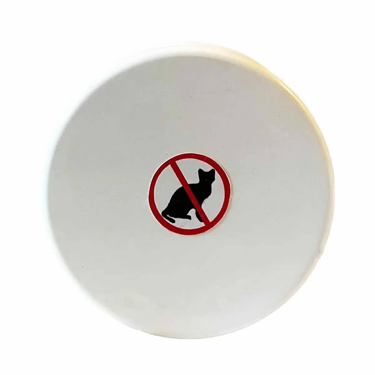 F10 Germicidal Barrier Ointment with Insecticide 100g showing lid with warning not to use for cats