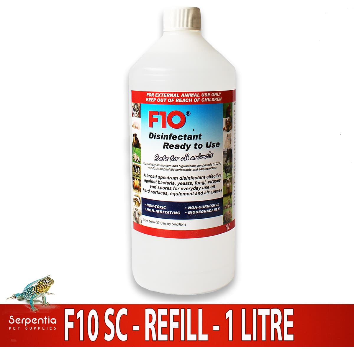 F10 SC Ready To Use Disinfectant Refill 1 Litre bottle