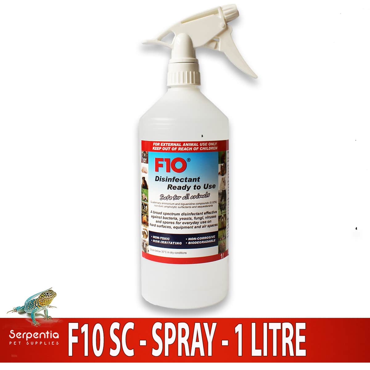 F10 SC Ready To Use Disinfectant Spray 1 Litre bottle