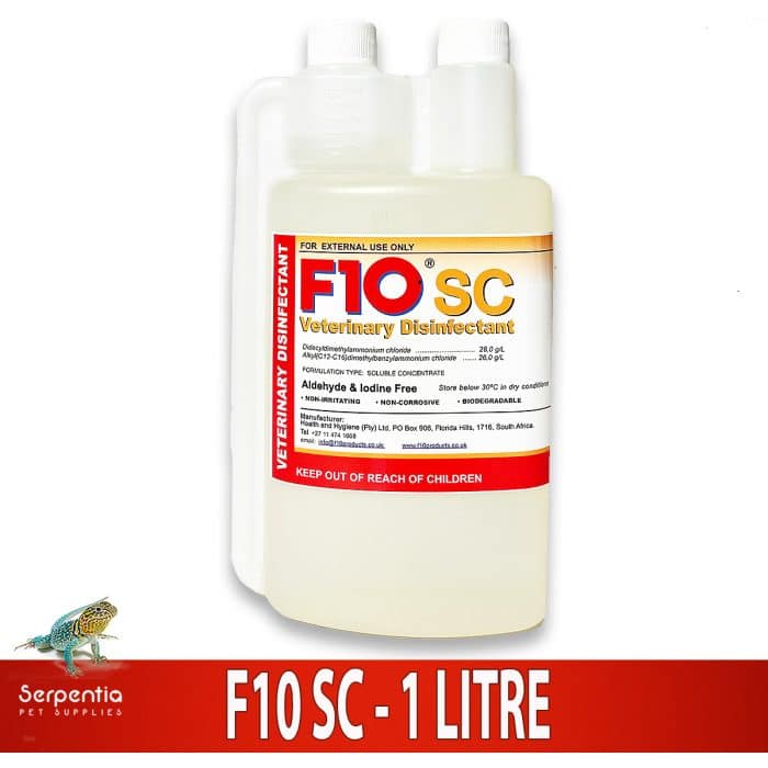 F10 SC Veterinary Disinfectant 1 Litre Concentrate bottle