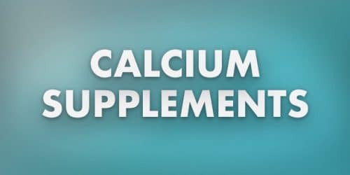 Calcium Supplements