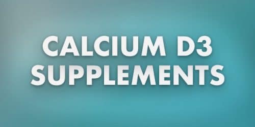 Calcium + D3 Supplements
