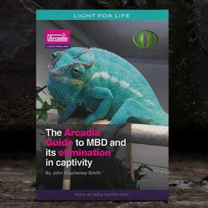 Arcadia Guide to Metabolic Bone Disease (MBD) and its elimination in captivity, reptile care book