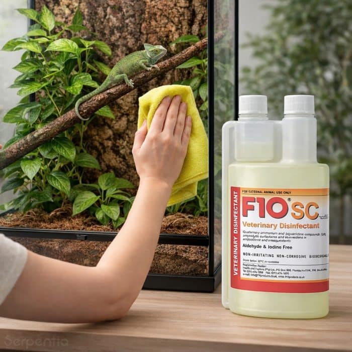 F10 SC Veterinary Disinfectant 1 Litre Concentrate safe for all reptiles