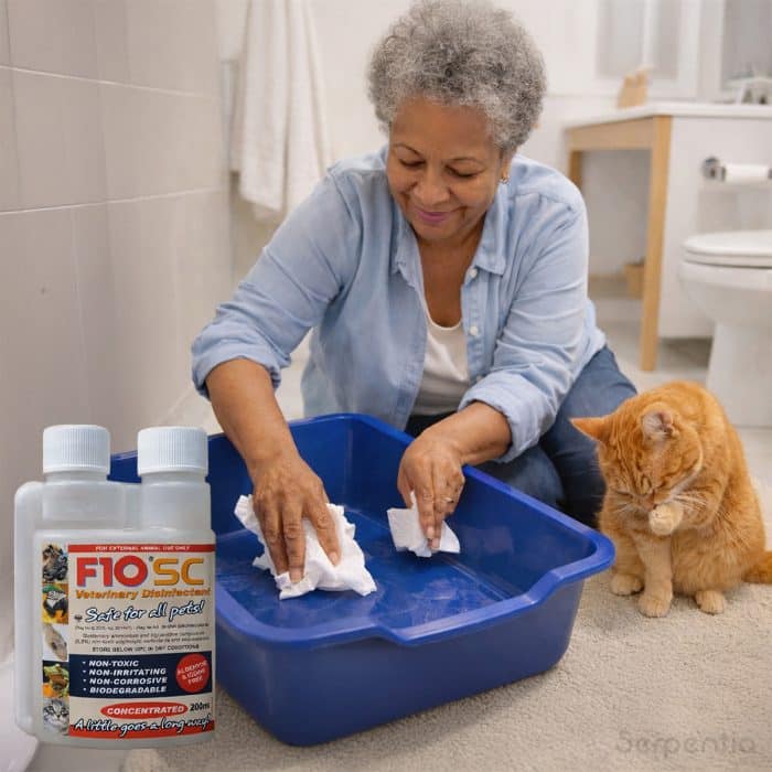F10 SC Veterinary Disinfectant 200ml Concentrate safe for us for all animals