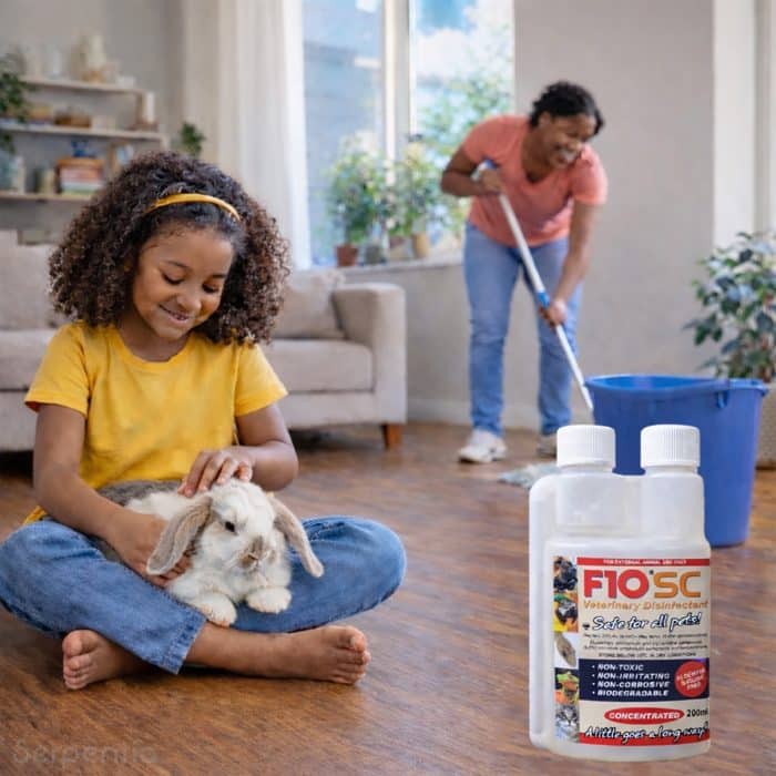 F10 SC Veterinary Disinfectant 200ml Concentrate ideal for disinfecting hard surfaces