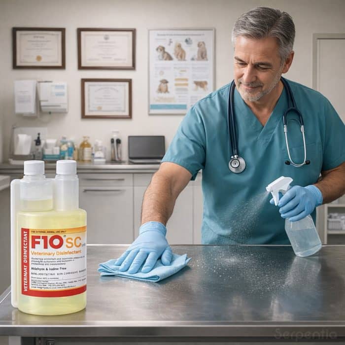 F10 SC Veterinary Disinfectant 1 Litre Concentrate - trusted by vets, zoos, breeders and wildlife centres