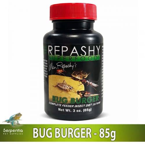 Repashy Bug Burger 85g complete gut-load gel diet for feeder insects